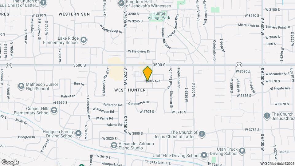 7067 Bello Ave Map and Location Details