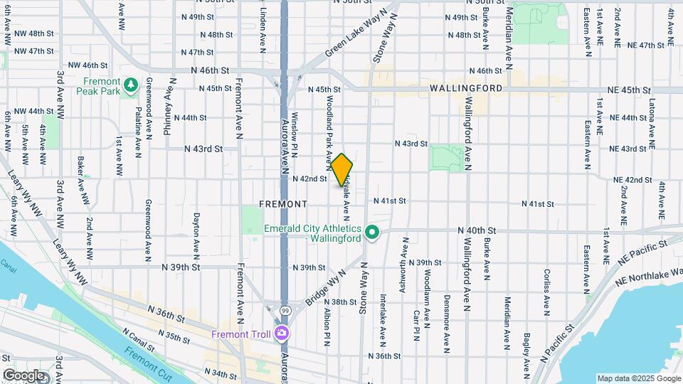 4119 Midvale Ave N Map and Location Details