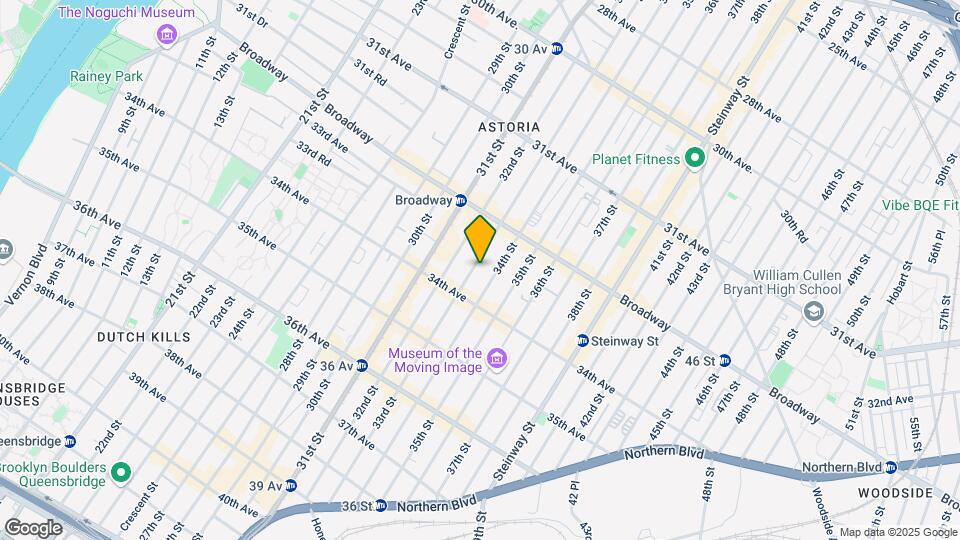 32-59 33rd St Mapa y Detalles de la Ubicación