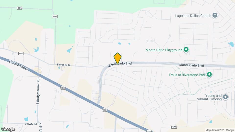 1312 Cedar Hollow Dr Map and Location Details