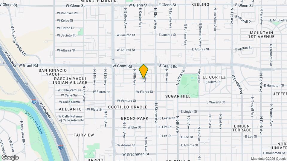 2207 N 9th Ave Map and Location Details