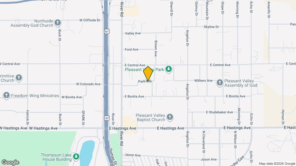 516 Park Ave Map and Location Details