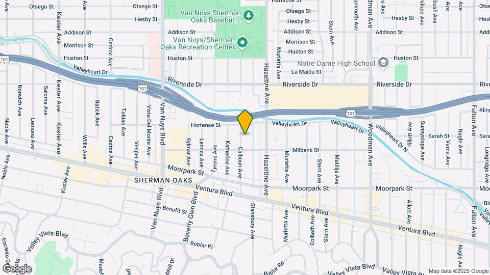 4526 Calhoun Ave Map and Location Details
