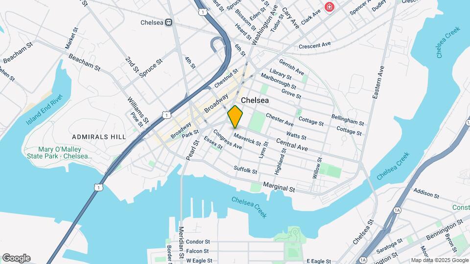 97 Shurtleff St-Unit -1 Map and Location Details
