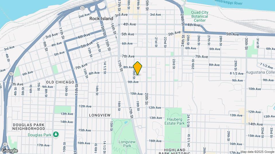 835 19th St Map and Location Details