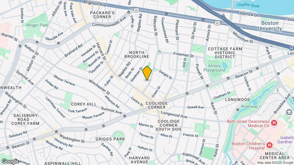 34 Babcock St, Unit 7 Map and Location Details