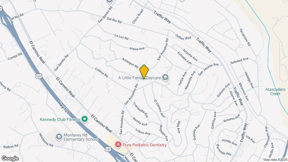 4617 San Anselmo Rd Mapa y Detalles de la Ubicación