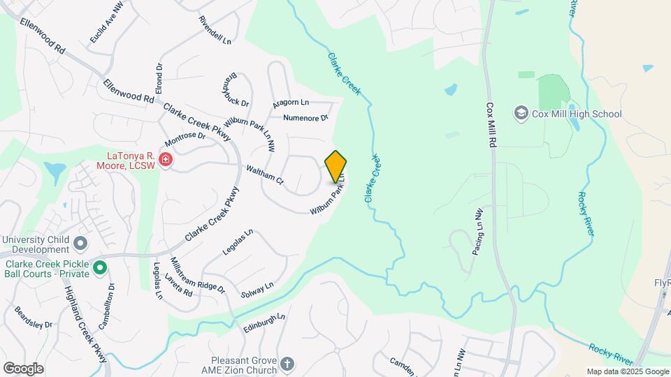1937 Wilburn Park Ln NW Map and Location Details