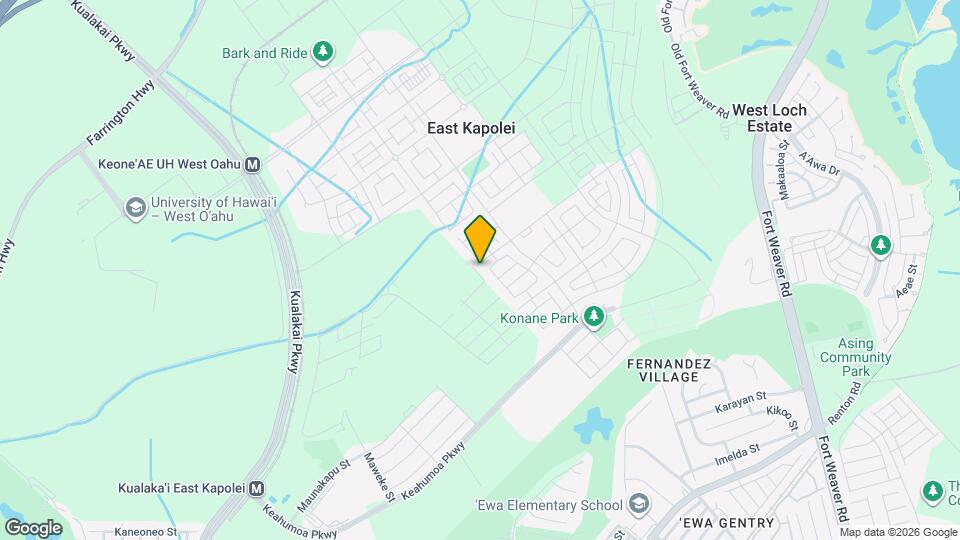 91-1099-1099 Iliahialoe Lp Map and Location Details