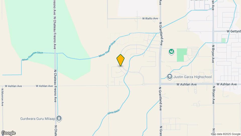 4182 N Tisha Ave Map and Location Details