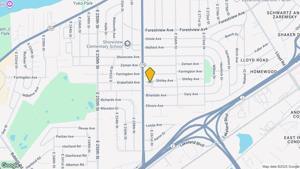 640 E 261st St Map and Location Details