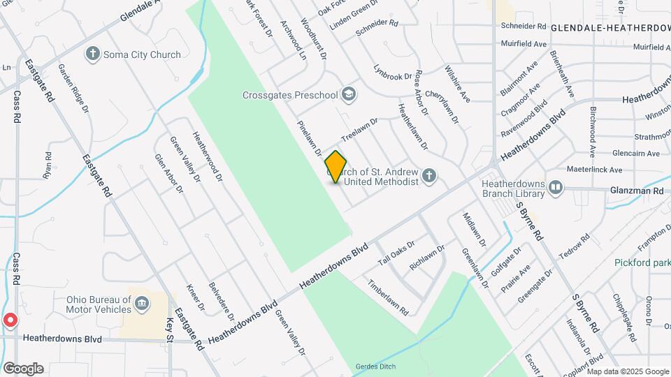 1960 Pinelawn Dr Map and Location Details