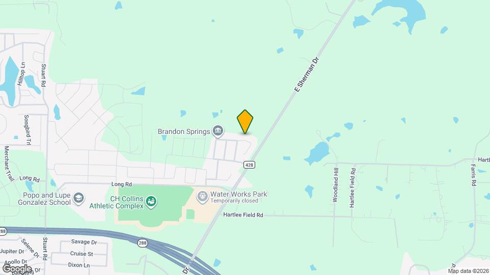 2613 Chevy Chase Dr Map and Location Details