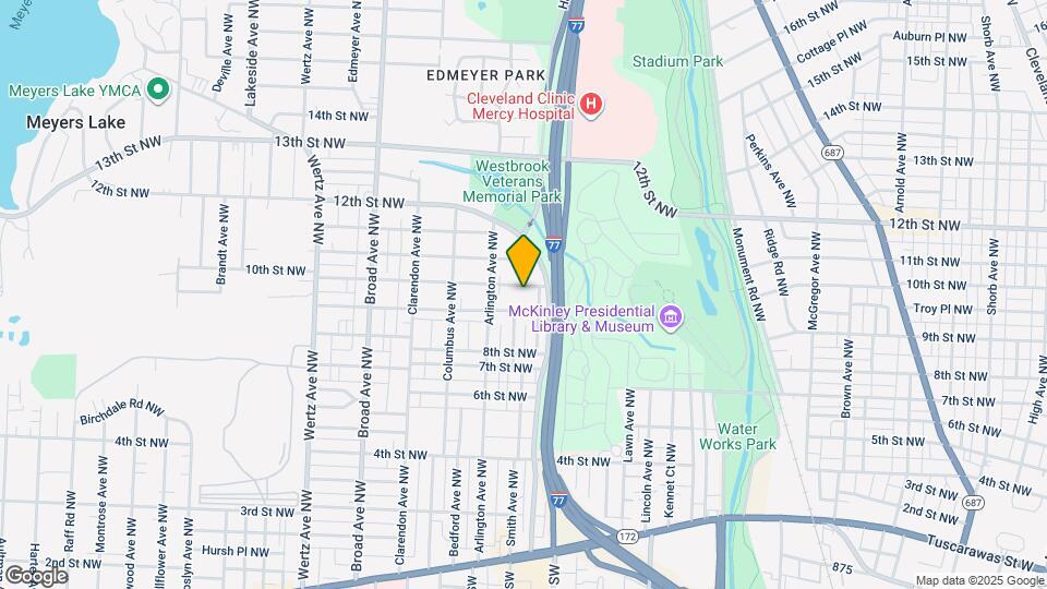 2302 10th St NW Map and Location Details
