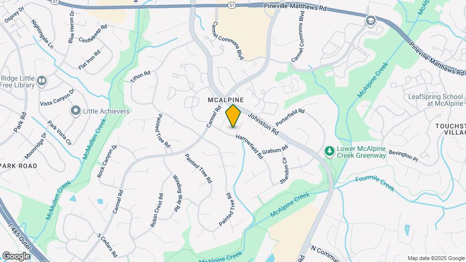 11323 Harrowfield Rd Map and Location Details