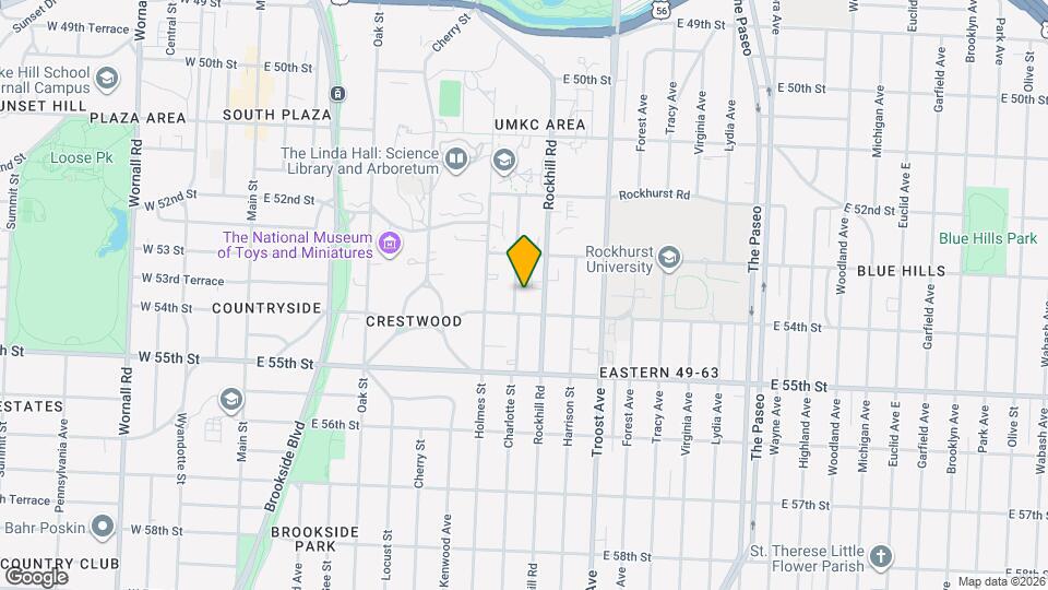 5331 Charlotte St Map and Location Details