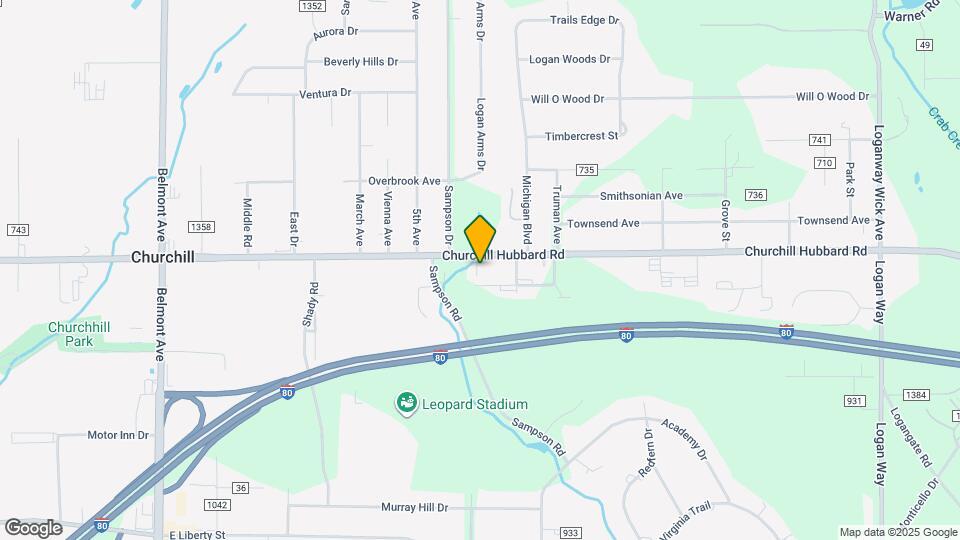 829 Churchill Hubbard Rd, Unit 6 Map and Location Details