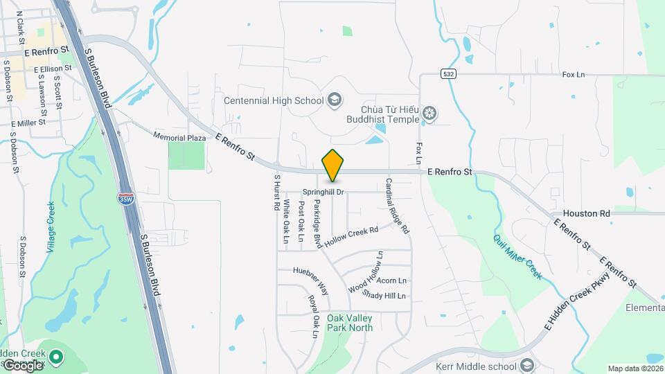 913 Springhill Dr Map and Location Details