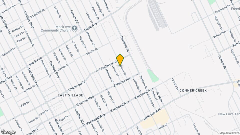 2623 Fairview St Map and Location Details