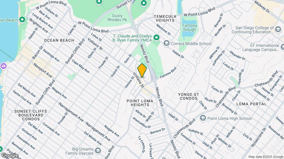 4231 Whittier St Mapa y Detalles de la Ubicación