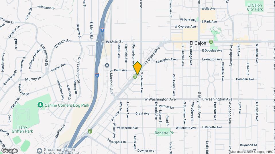 449 El Cajon Blvd Mapa y Detalles de la Ubicación
