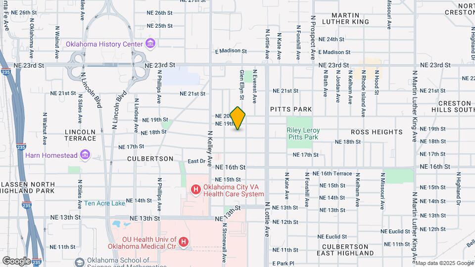1127 NE 18th St Map and Location Details