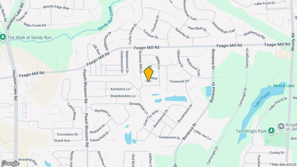 204 Cottonwood Ln Map and Location Details