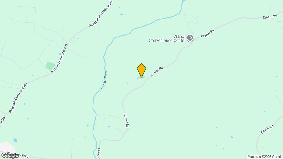 934 Cranor Rd Map and Location Details