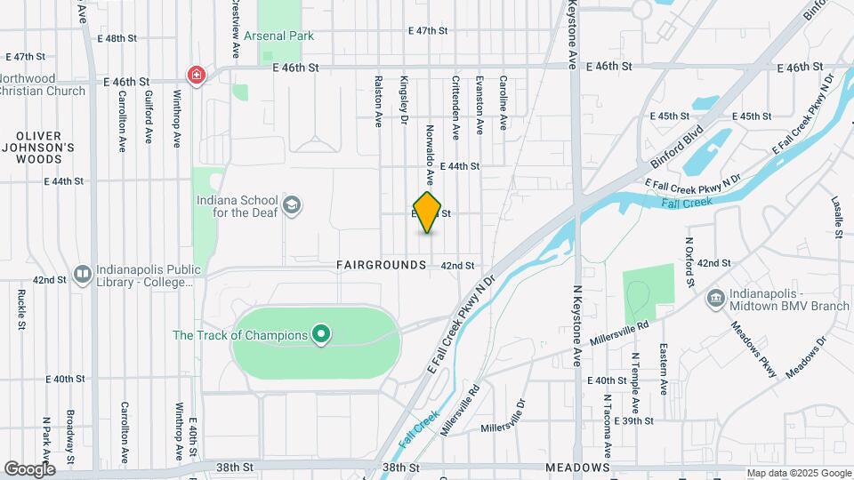 4230 Norwaldo Ave Map and Location Details