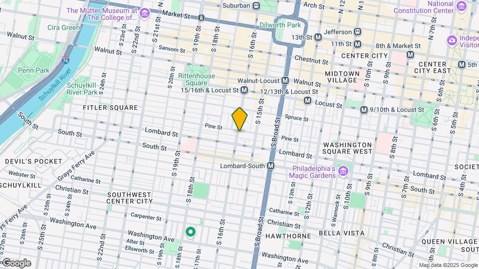 1536 Pine St Mapa y Detalles de la Ubicación