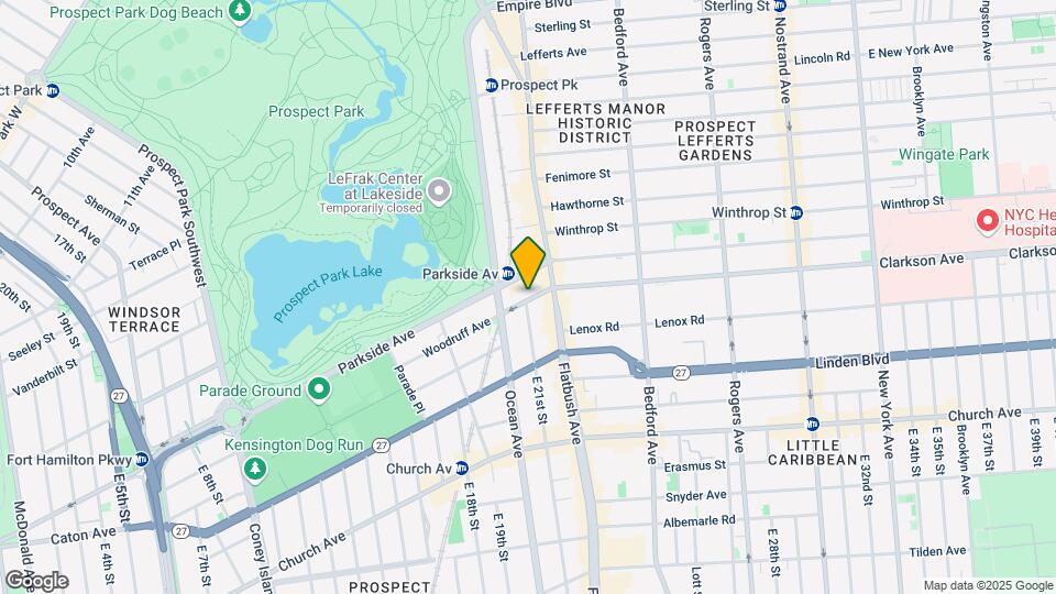 161 Woodruff Ave Map and Location Details