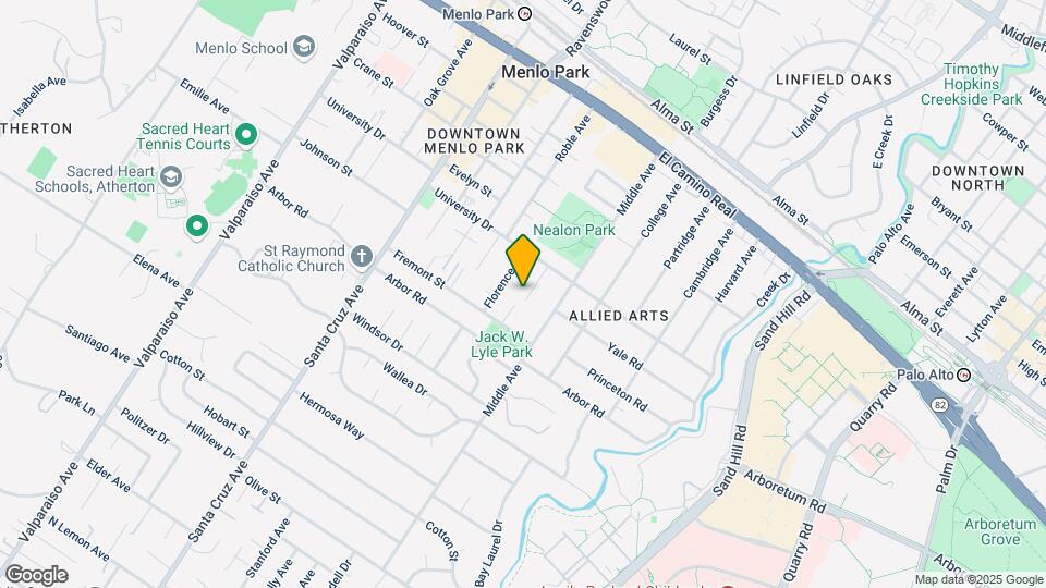 970 Alice Ln Mapa y Detalles de la Ubicación