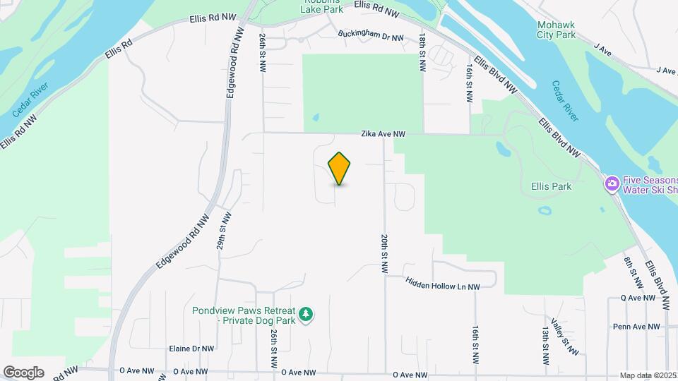 2045 Rosewood Dr NW Map and Location Details
