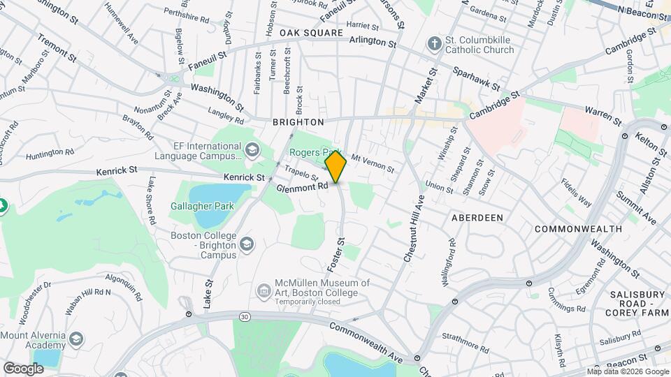 149 Foster St, Unit 1 Mapa y Detalles de la Ubicación