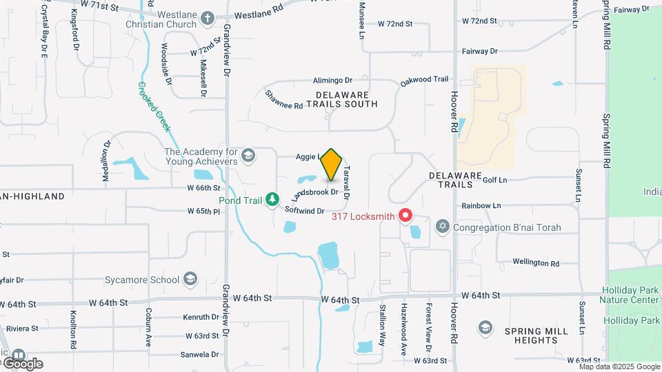 1306 Landsbrook Dr Mapa y Detalles de la Ubicación