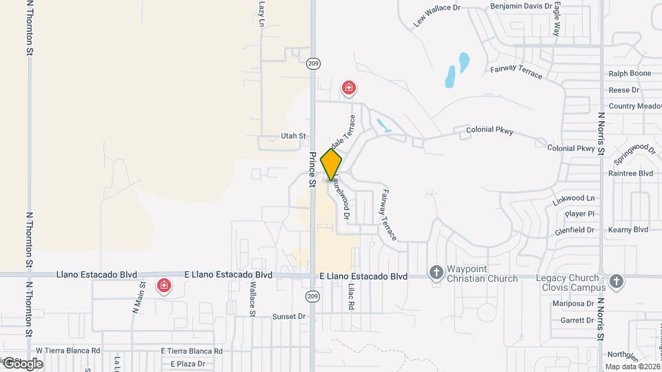 714 Laurelwood Dr Map and Location Details