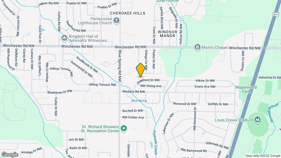 2436 Shepherd Dr NW Map and Location Details