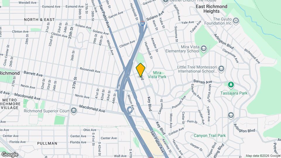 555 Key Blvd, Unit Unit B Map and Location Details