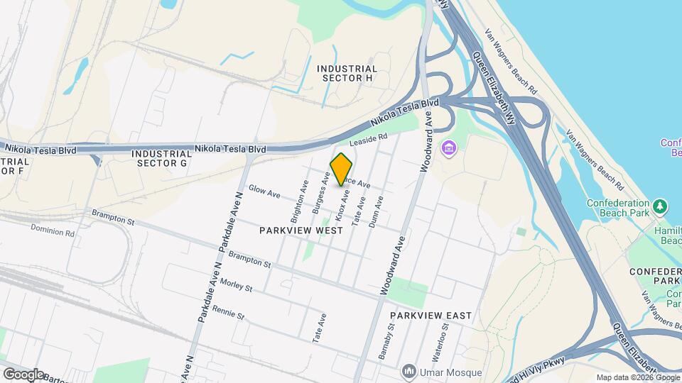 731 Knox Ave Map and Location Details