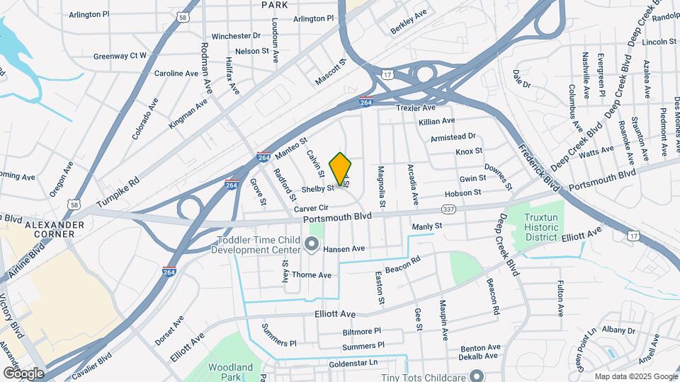 3 Shelby St Map and Location Details