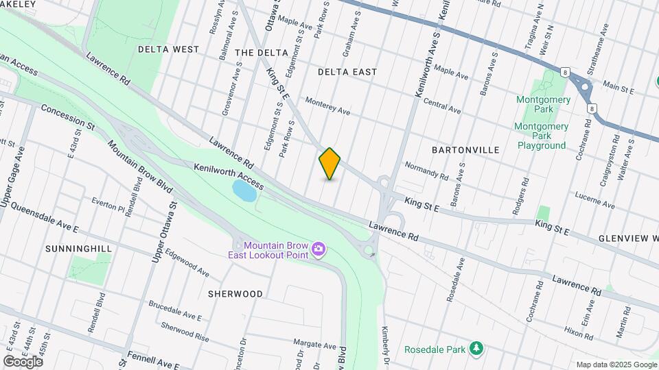 289 Houghton Ave S Map and Location Details