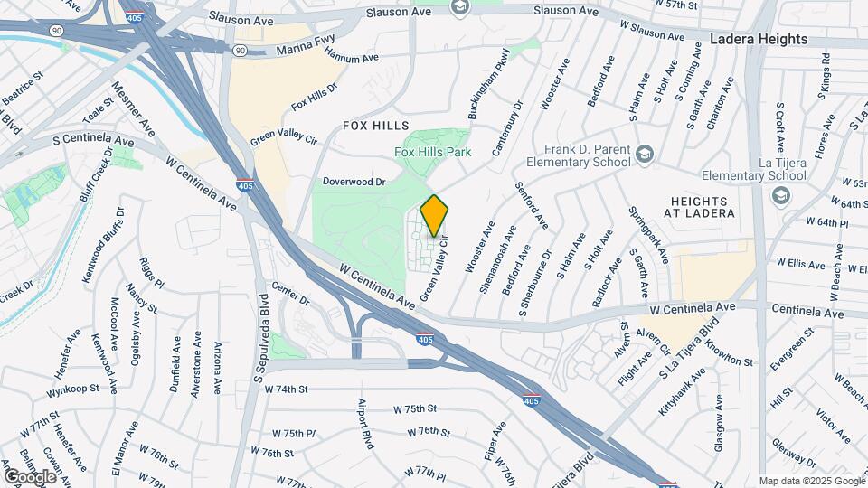 6515 Green Valley Cir Map and Location Details