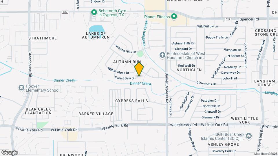 6602 Bluebottle Ln Mapa y Detalles de la Ubicación