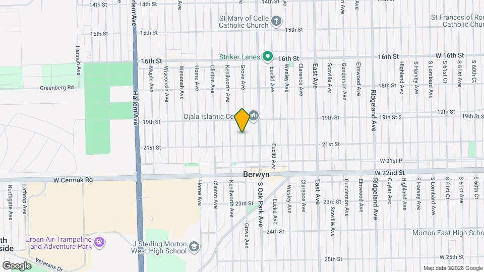 1928 Grove Ave Map and Location Details