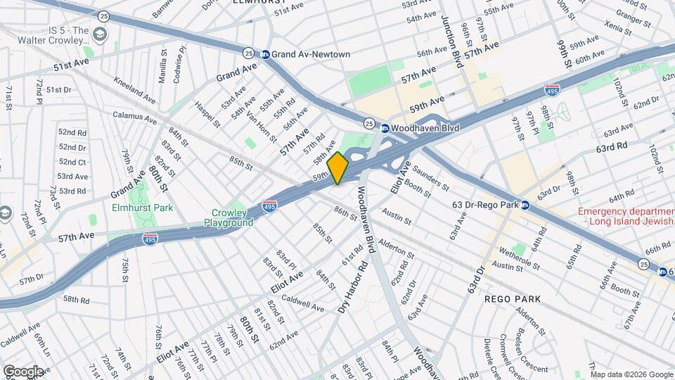 86-16-86-60 60th Ave Map and Location Details