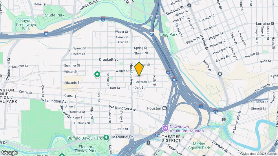 1411 Hickory St Map and Location Details