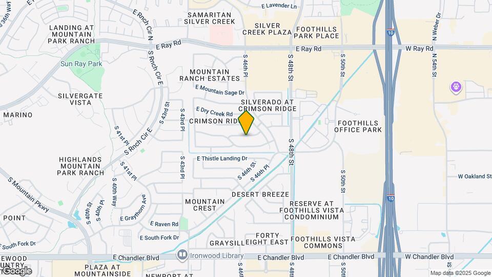 4551 E Desert Trumpet Rd Map and Location Details