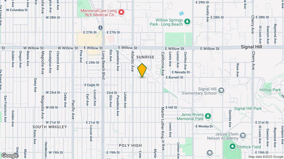 2388 Lime Ave Map and Location Details