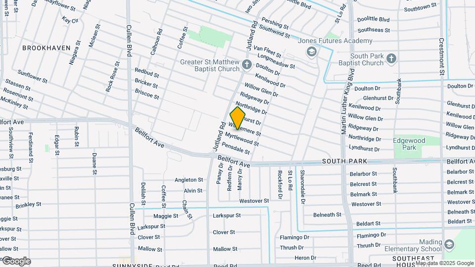 5131 Myrtlewood St Map and Location Details