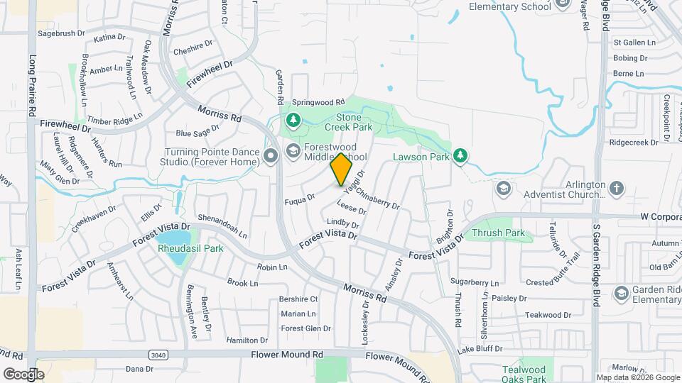 1608 Yaggi Dr Map and Location Details